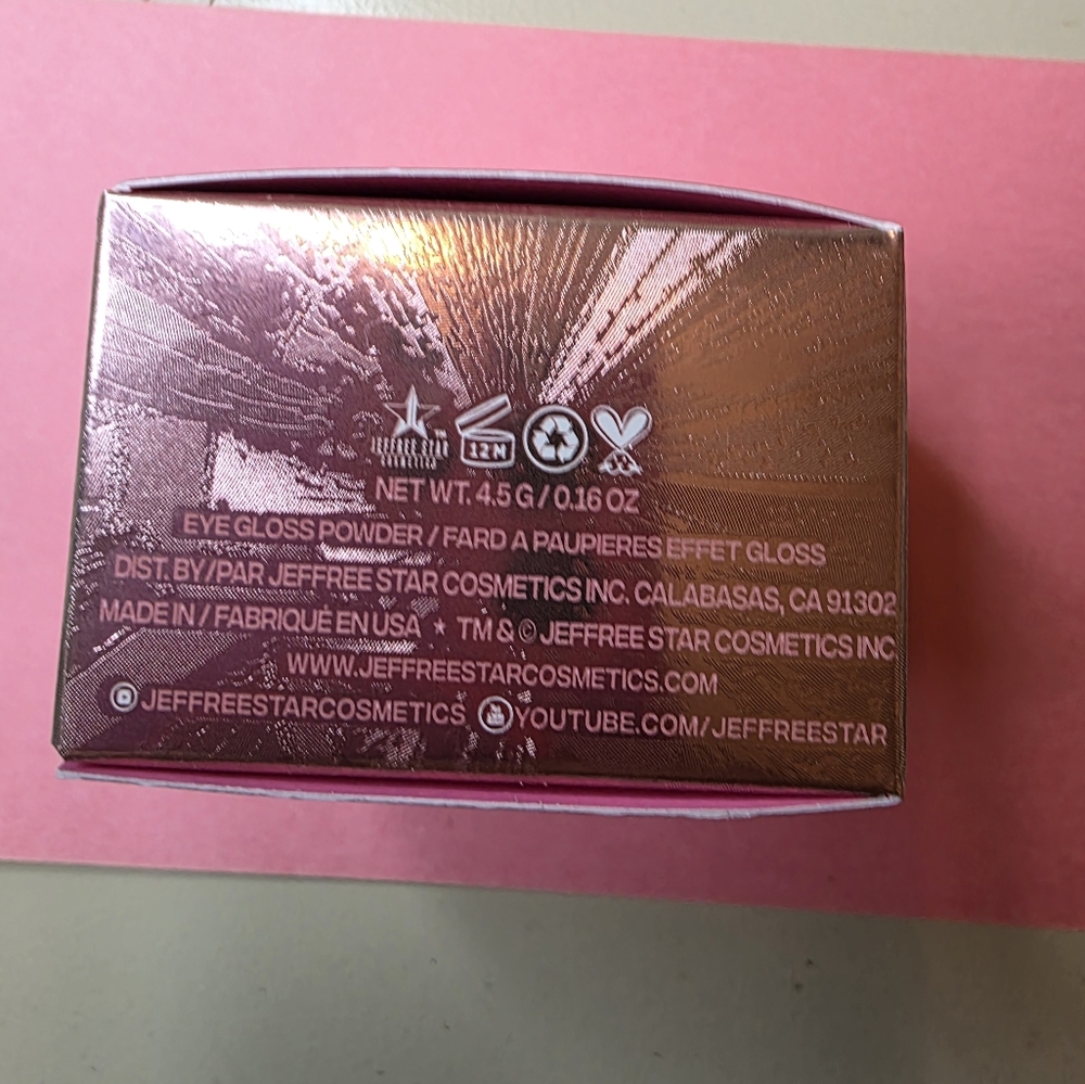 Jeffree Star Eye Gloss Powder In Black Onyx New - Picture 5 of 7